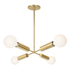 Fjord Compass shown in Brass