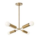 Fjord Compass shown in Heirloom Brass