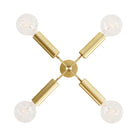 Fjord Compass Surface shown in Brass