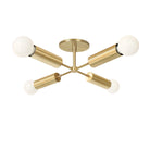 Fjord Compass Surface shown in Brass