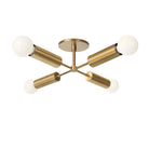 Fjord Compass Surface shown in Heirloom Brass