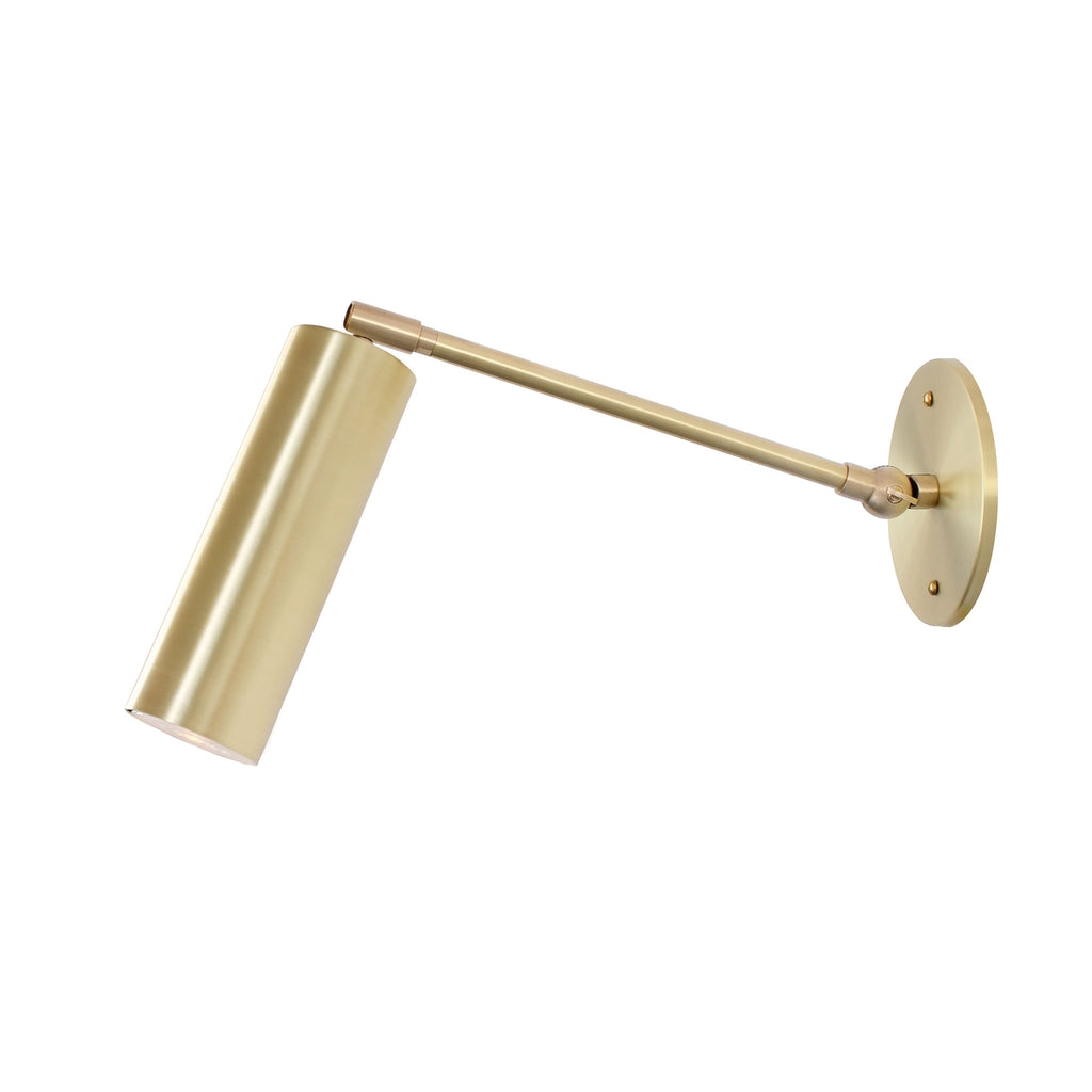 Fjord Spot Single Articulated shown in Brass