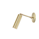 Fjord Spot Single Articulated shown in Brass with a 3" rod