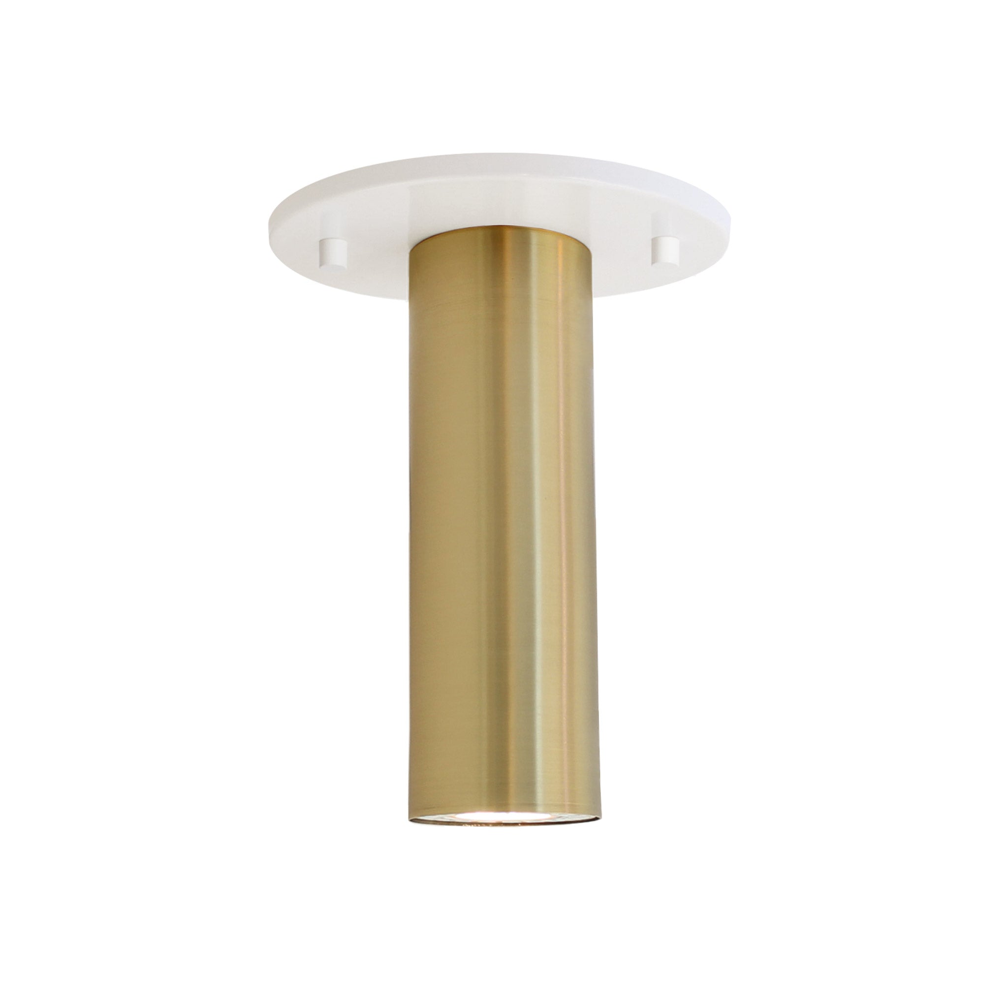 Fjord Surface shown in White with Brass