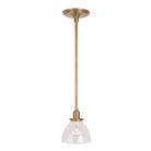 Grace Rod Pendant shown in Heirloom Brass