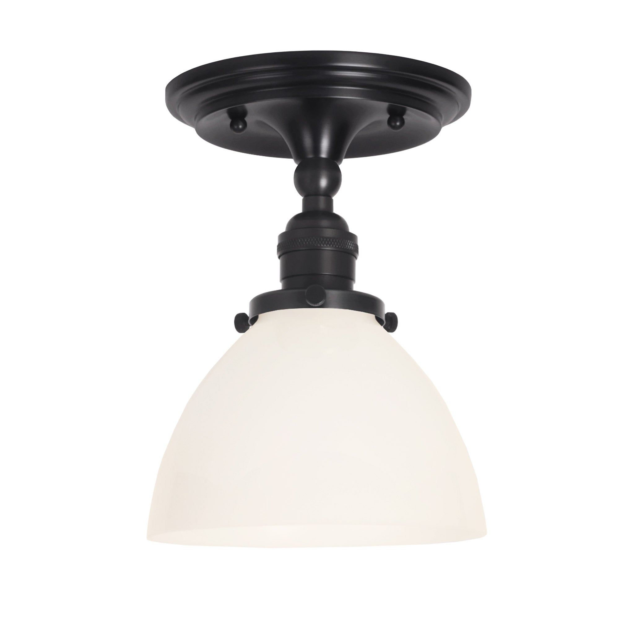 Grace Surface shown in Graphite Patina and an Opal Glass shade