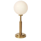 Hetty Table Lamp shown in Heirloom Brass