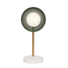 Lexi Lamp shown with a perforated Garden Green shade