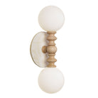 Lucy shown with Natural White Tanglewood ceramic canopy