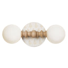 Lucy shown with Natural White and Cream Floral ceramic canopy