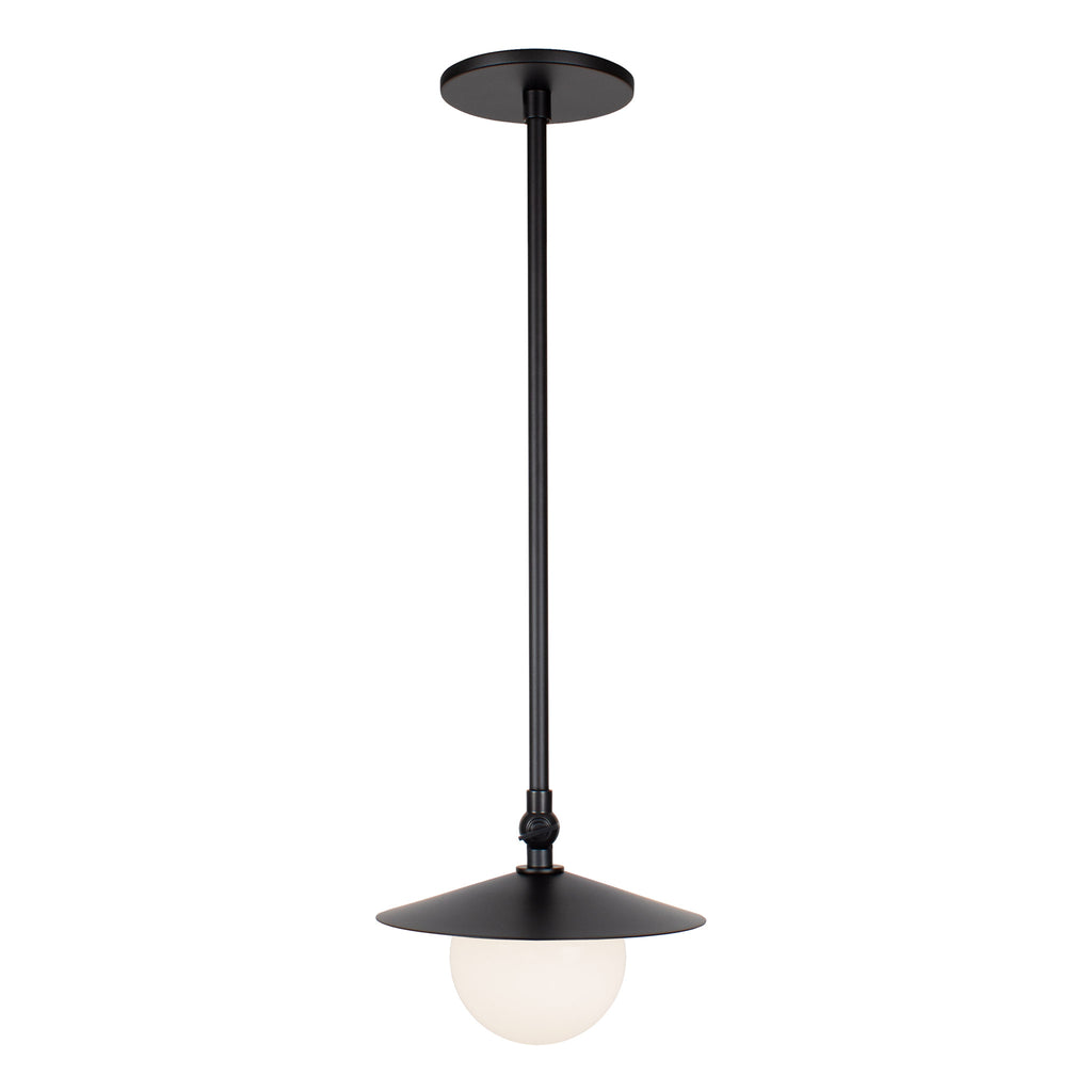 Marie Petite Pendant shown in Matte Black 