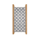 McKenzie Sconce shown in Oak with an Indigo Blue Ceramic Finish