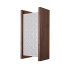 McKenzie Sconce shown in Walnut with a Brownstone White Ceramic Finish
