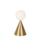 Mini Summit Table Lamp shown in Brass