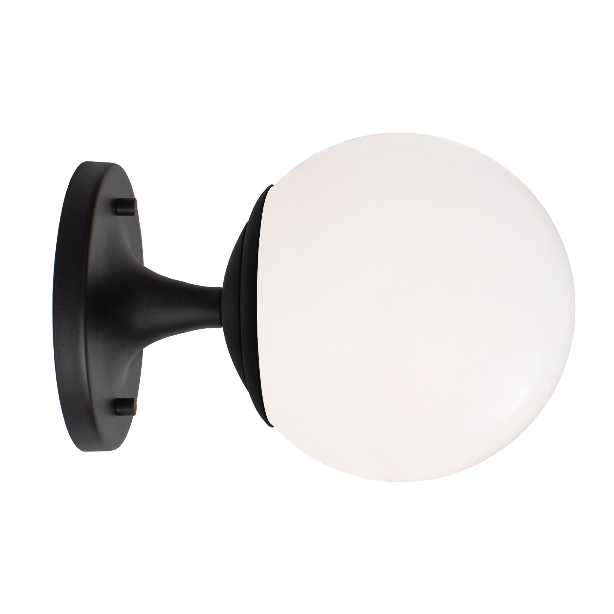 Moss 6" Sconce shown in Matte Black