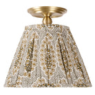 Oxford Surface shown in Brass with a Winfleur Mustard Shade