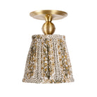 Oxford Surface shown in Brass with a Winfleur Mustard Shade