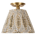 Oxford Surface shown in Heirloom Brass with a Winfleur Mustard Shade