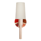 Parker Linen shown in Maple with a Pink and Cream Sun Ray Ceramic