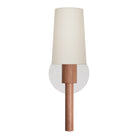 Parker Linen shown in Walnut with a Cloud Concrete Canopy