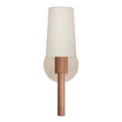 Parker Linen shown in Walnut with a Gloss Crackle Glaze Ceramic