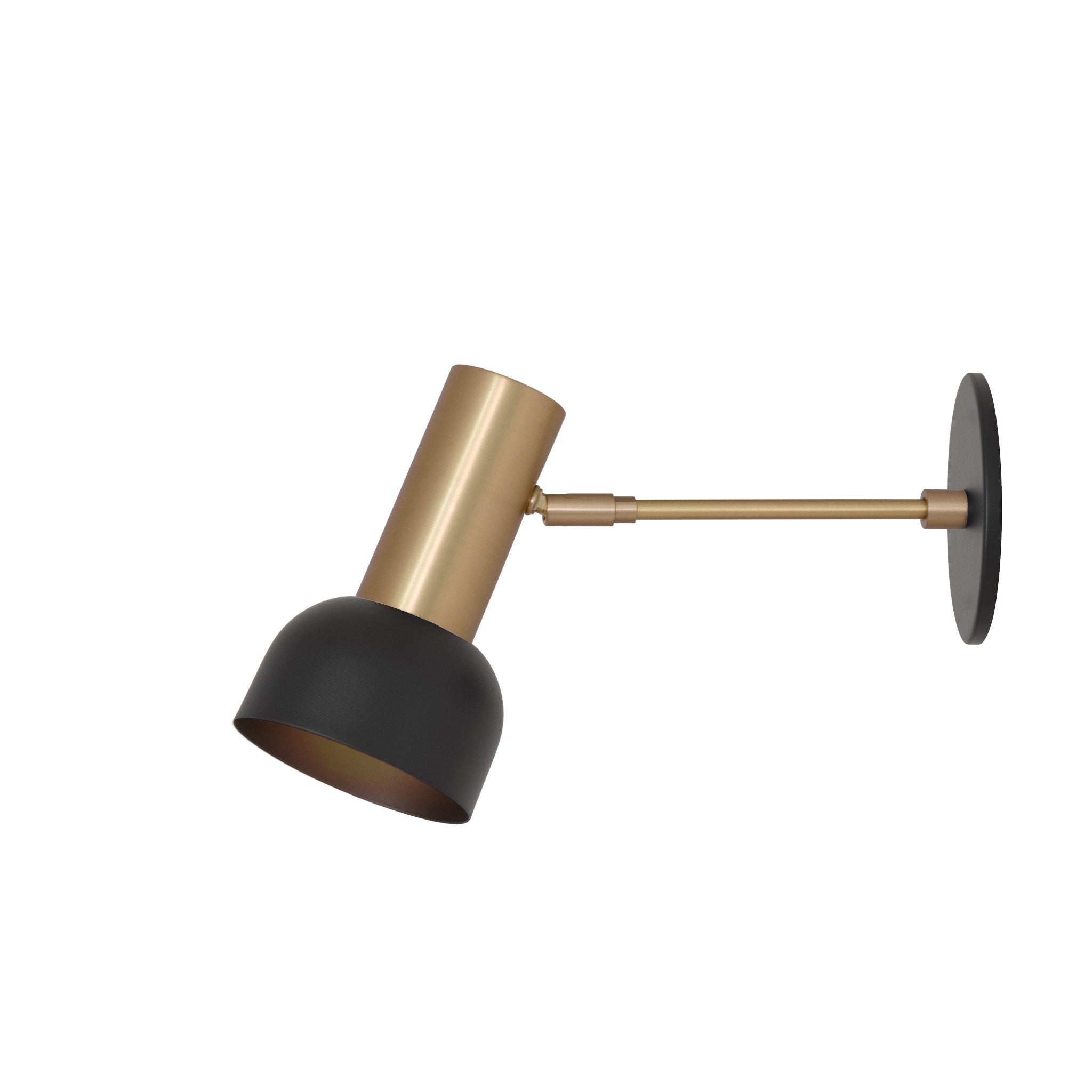 A Scout Wall Sconce On A White Background