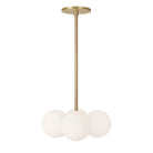 Selene Compass shown in Brass