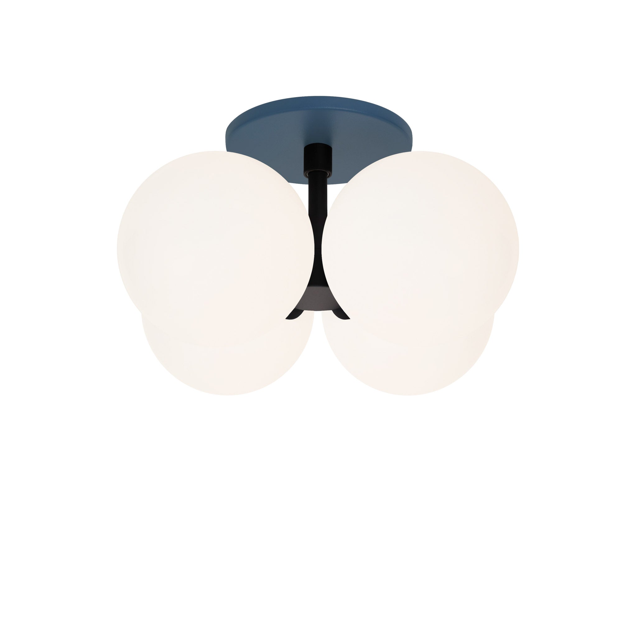 Selene Compass Surface shown in Matte Black with an Ocean Blue Canopy