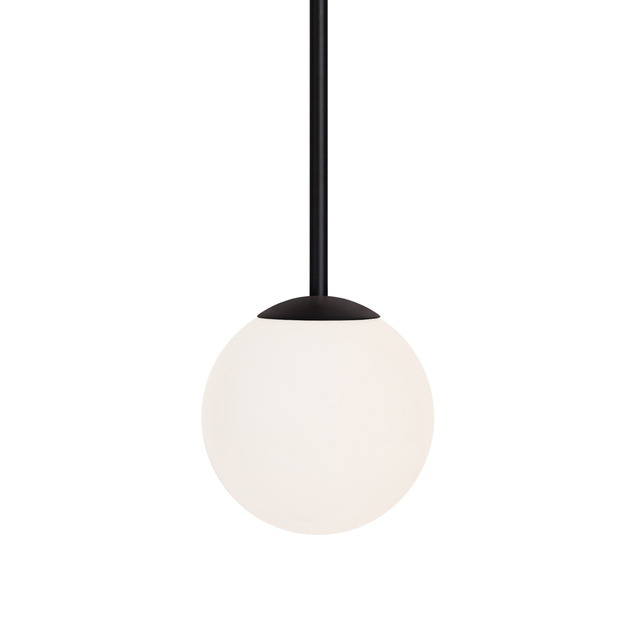 Selene 6" Pendant shown in Matte Black