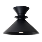 Sophie Surface shown in Satin Black Glaze ceramic