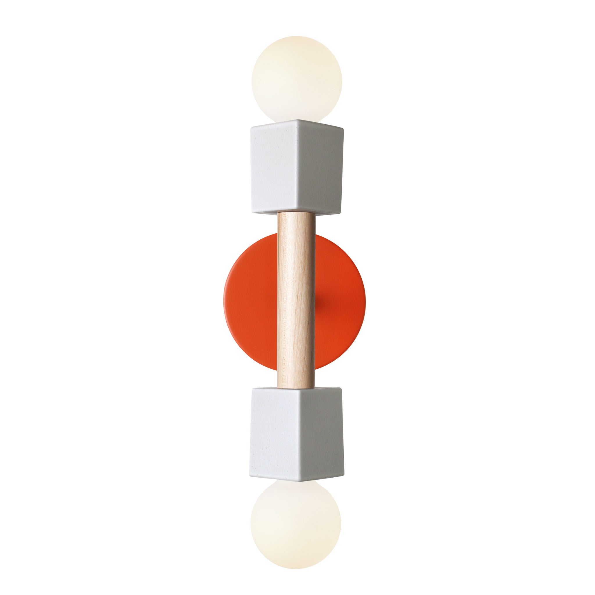 Stanton shown in Maple with a Persimmon canopy