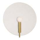 Tanglewood ADA shown in Brass with a Natural White Glaze Ceramic 