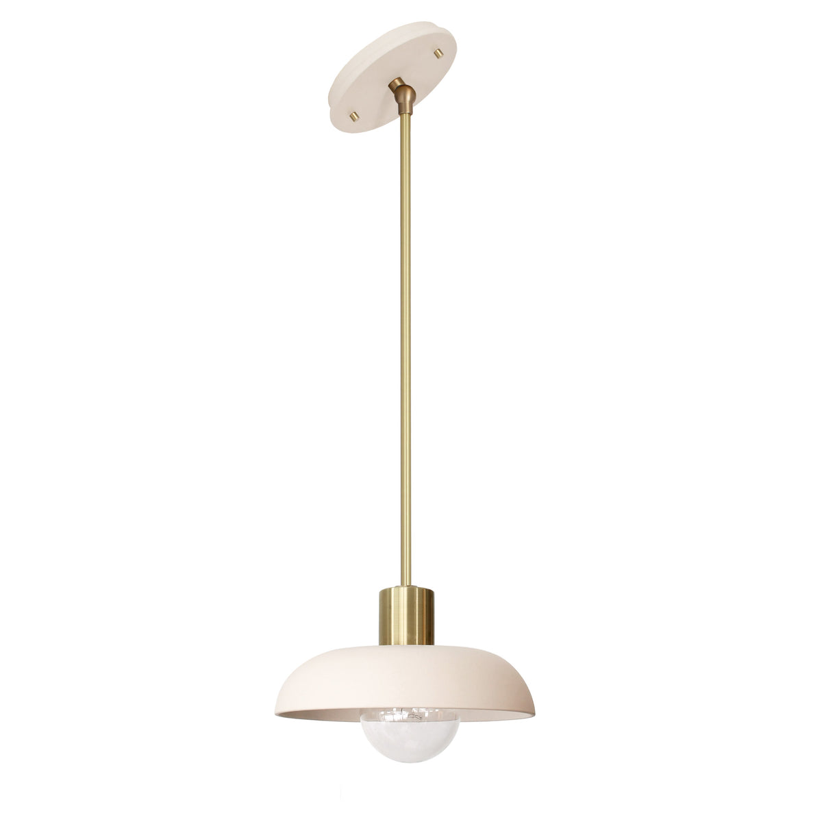 Terra Pendant for Vaulted Ceiling by Cedar & Moss