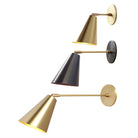 Tilt Cone Family shown with 3", 6", 12" arms