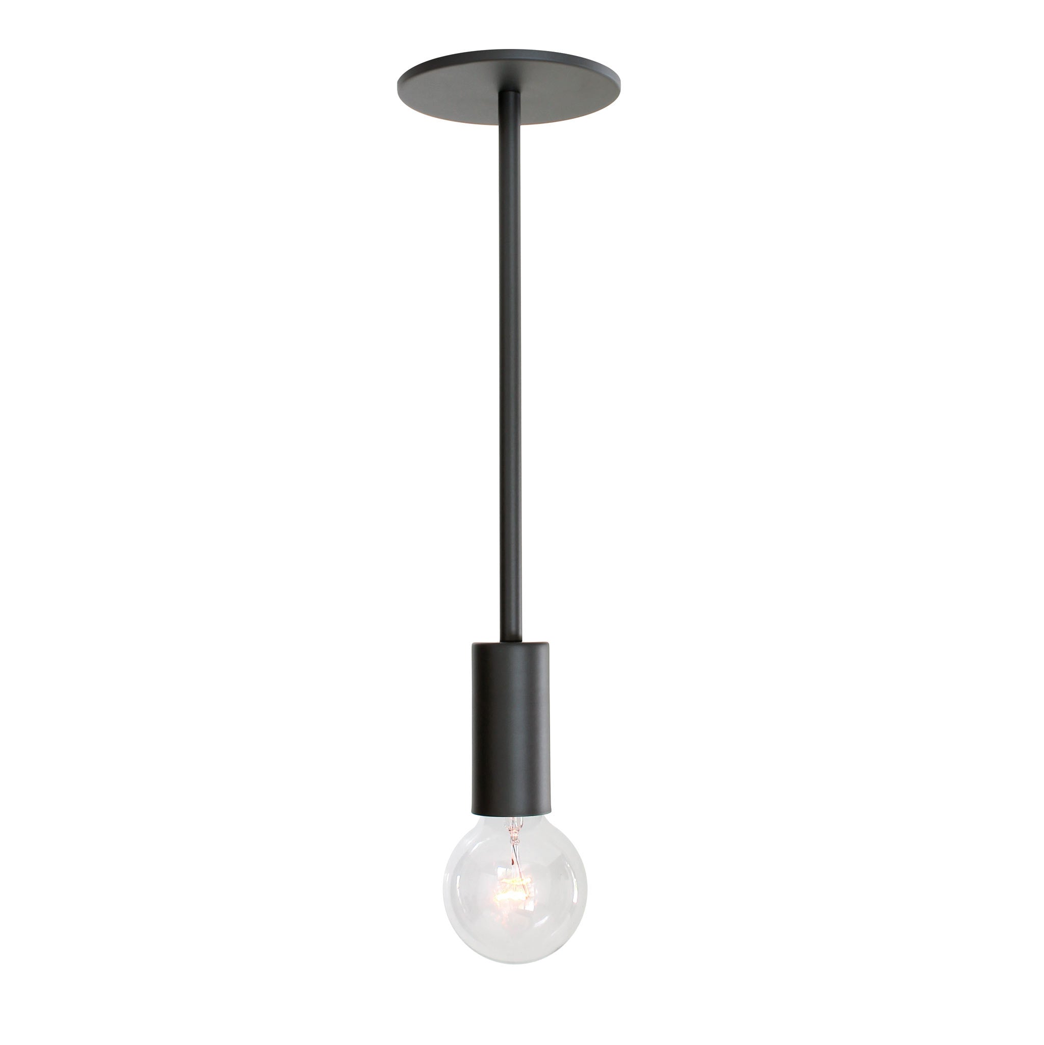 Timberline Rod Pendant shown in Matte Black