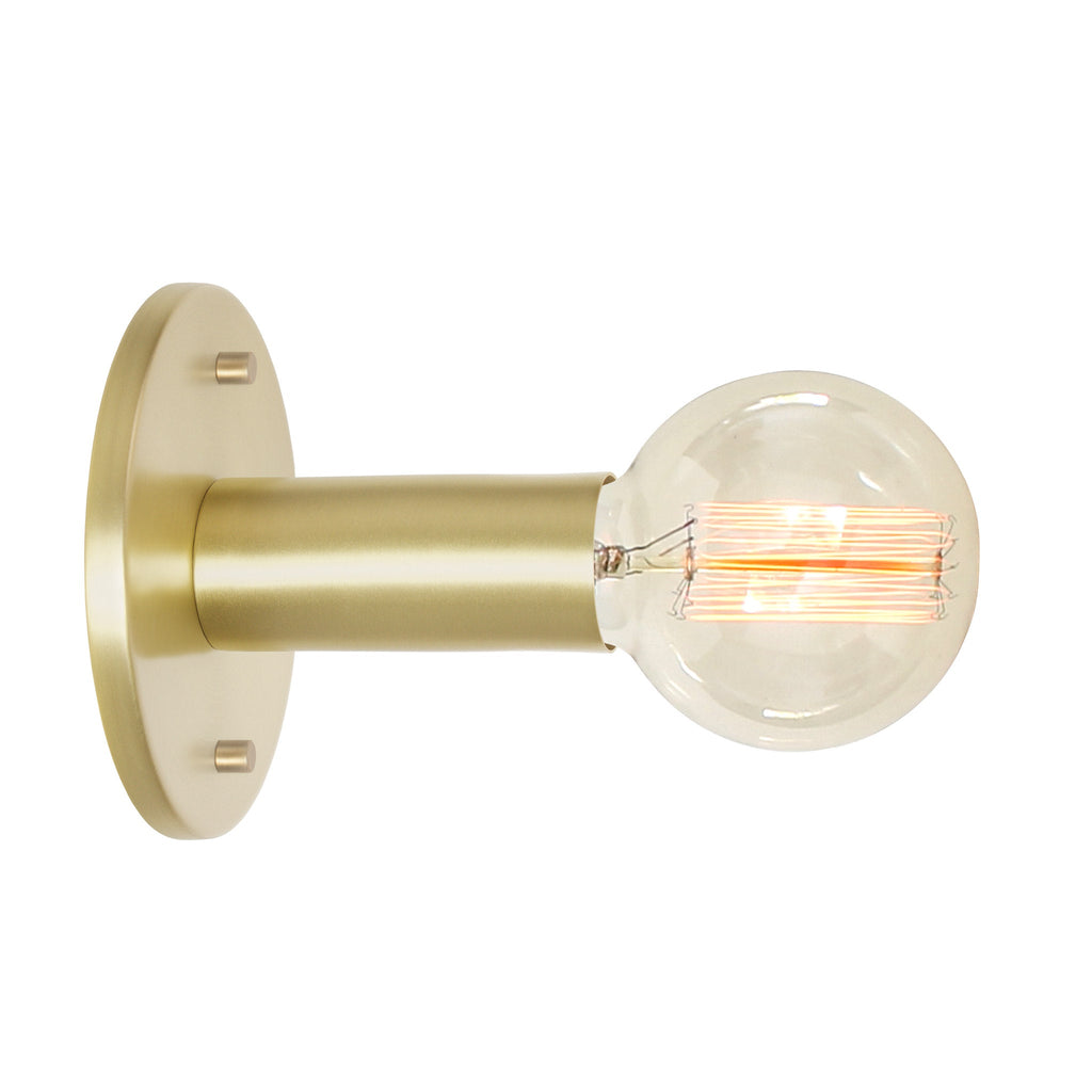 Timberline Surface shown in Brass with a G30 bulb