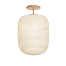 Umi Surface shown in Brass with a Maple Wood Canopy