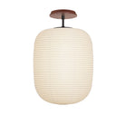 Umi Surface shown in Matte Black with a Walnut Wood Canopy