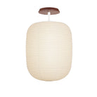 Umi Surface shown in White with a Walnut Wood Canopy