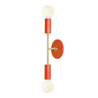 Venus shown in Persimmon with Brass accents