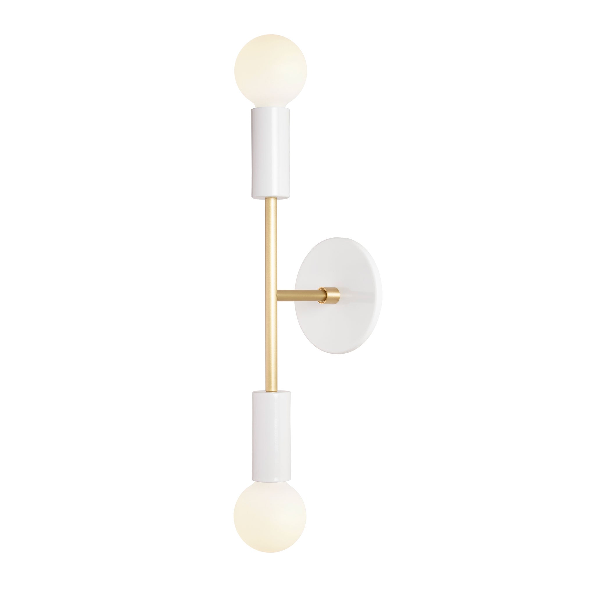 Venus shown in White with Brass accents
