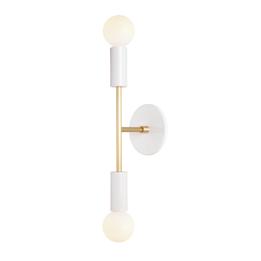 Venus shown in White with Brass accents.