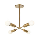 Venus Compass shown in Heirloom Brass