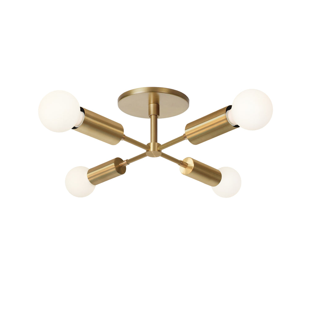 Venus Compass Surface shown in Heirloom Brass