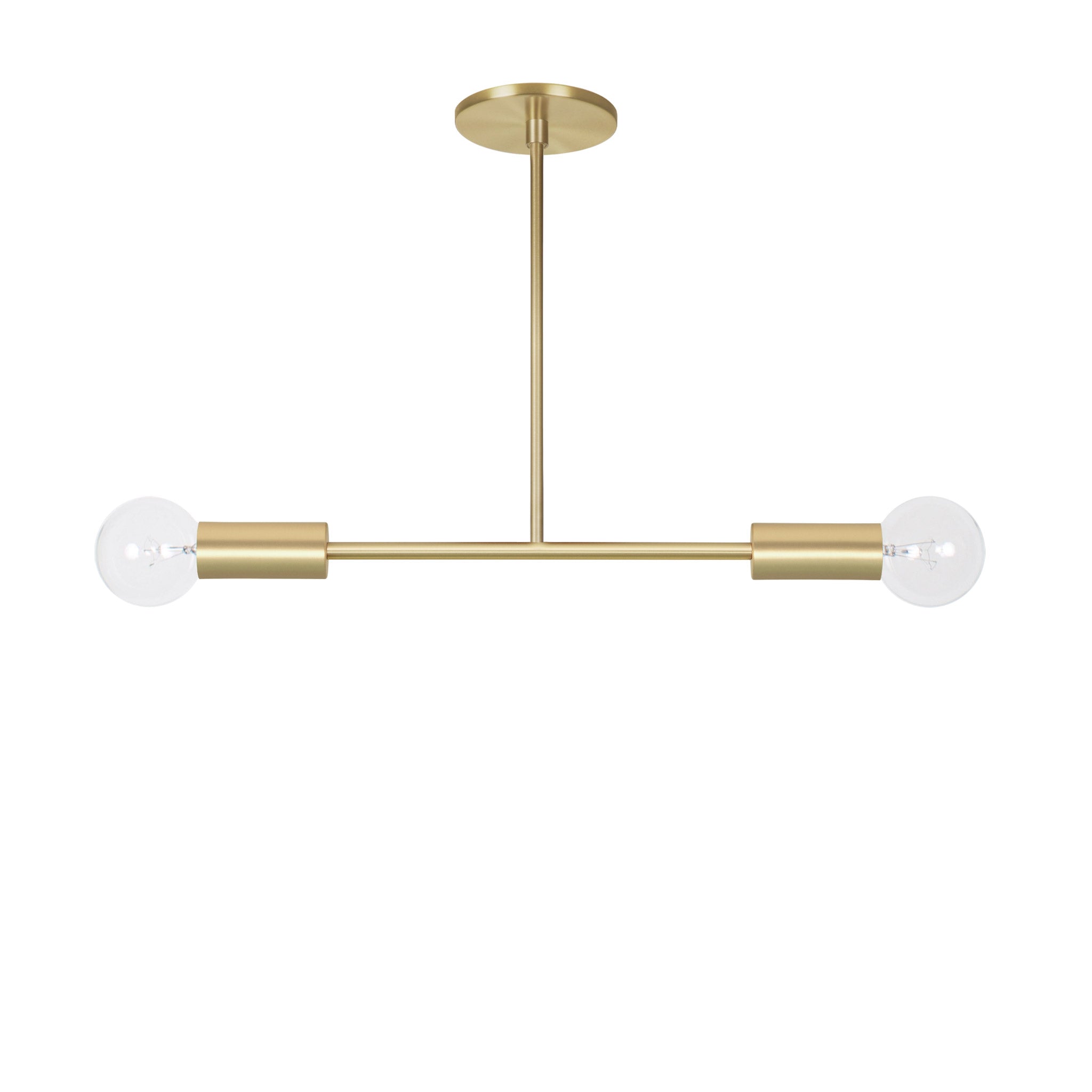 Venus Pendant shown in Brass with Brass Accents