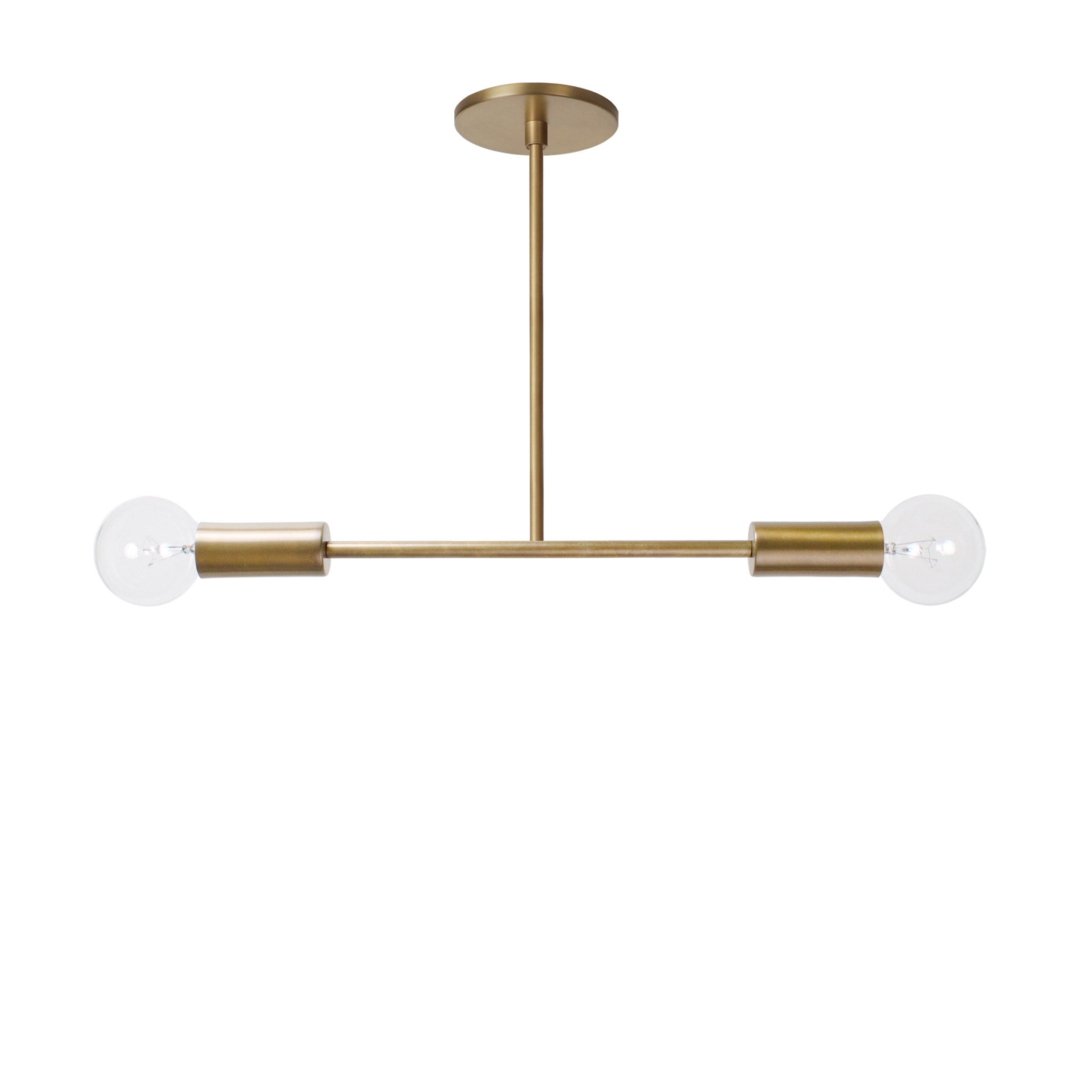 Venus Pendant shown in Heirloom Brass with Heirloom Brass Accents