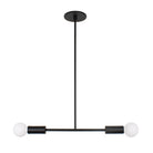 Venus Pendant shown in Matte Black with Matte Black Accents