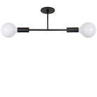 Venus Pendant shown in Matte Black with Matte Black Accents