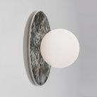 Victoria Moon Sconce shown in Harbor Mist