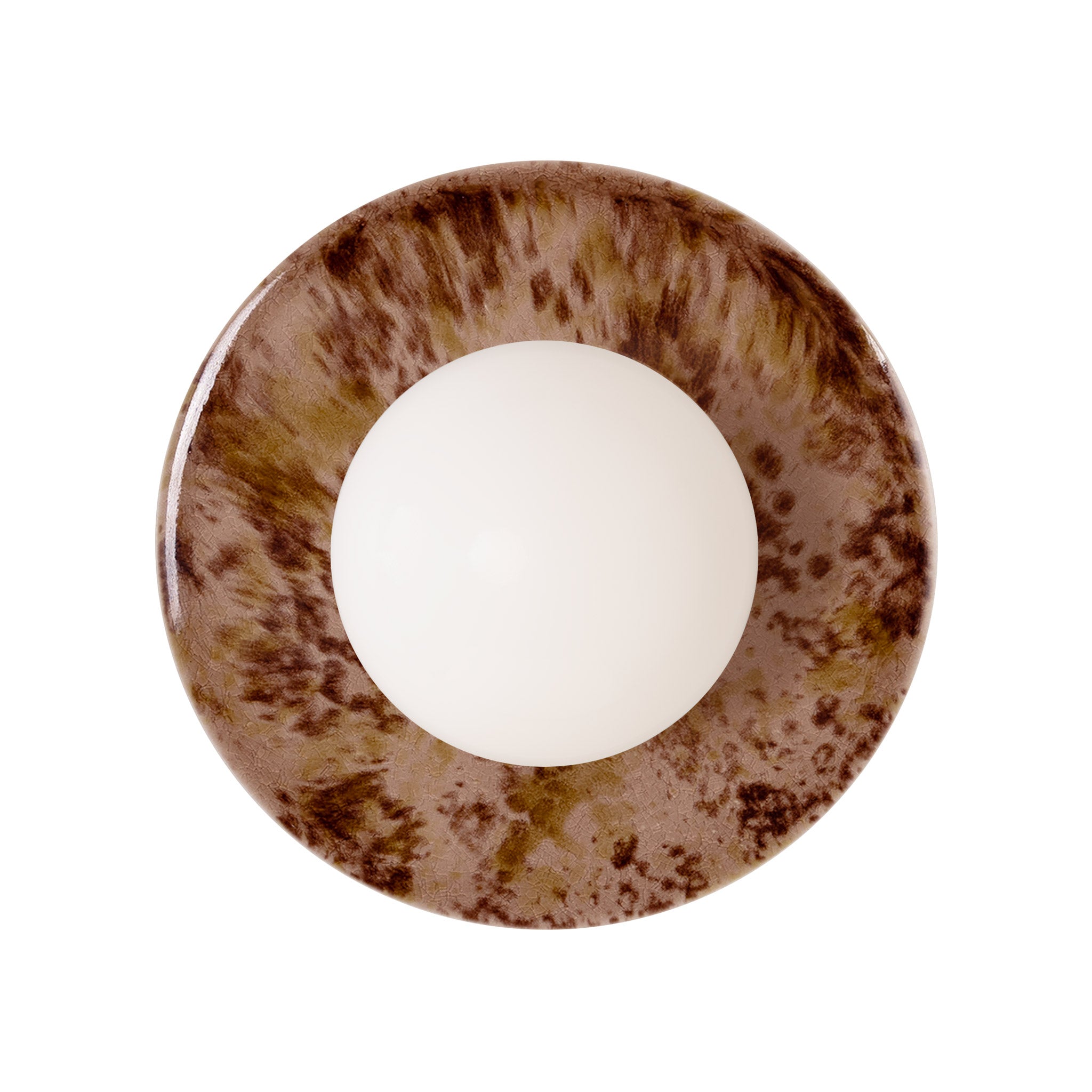 Victoria Moon Sconce shown in Rosewood